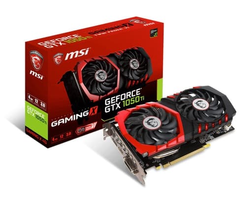 Msi GTX 1050 Ti Gaming X 4GB